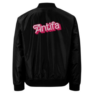 Antifa Barbie Premium Recycled Bomber Jacket