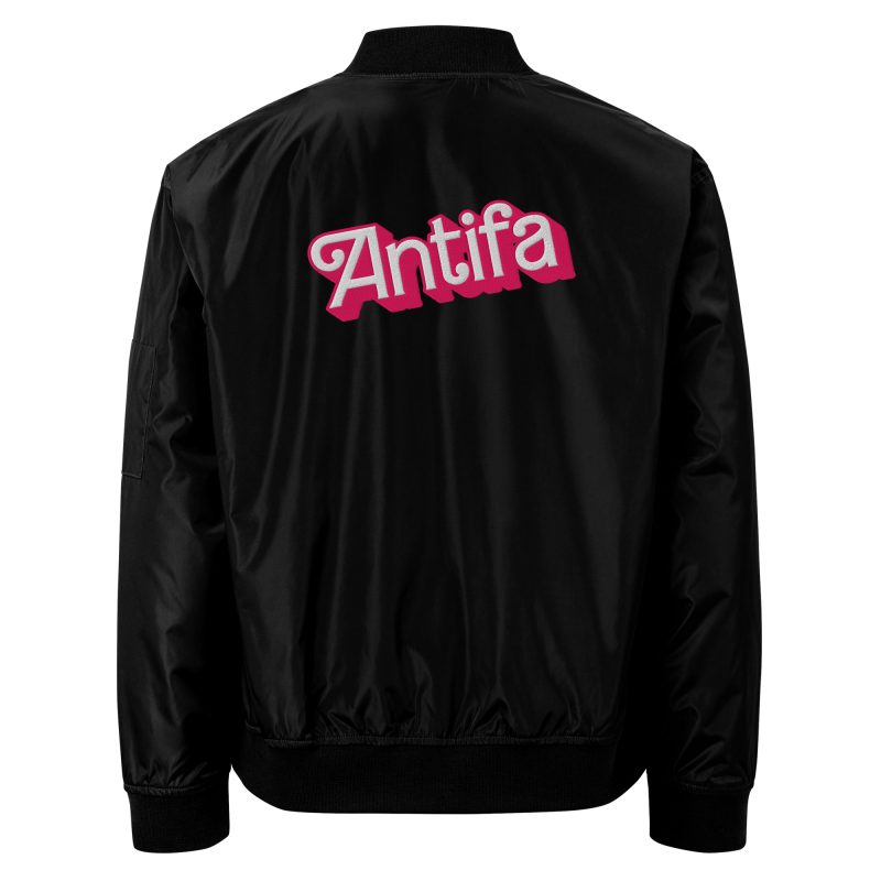 Antifa Barbie Premium Recycled Bomber Jacket