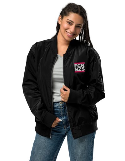 Antifa Barbie Premium Recycled Bomber Jacket