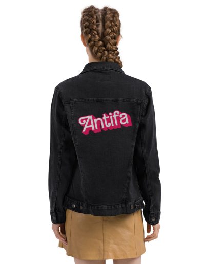 Antifa Barbie Unisex Denim Jacket