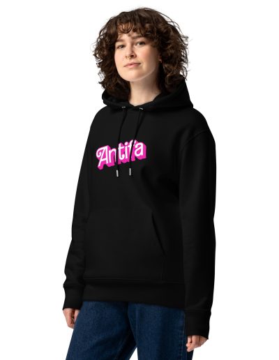 Antifa Barbie Unisex Organic Hoodie
