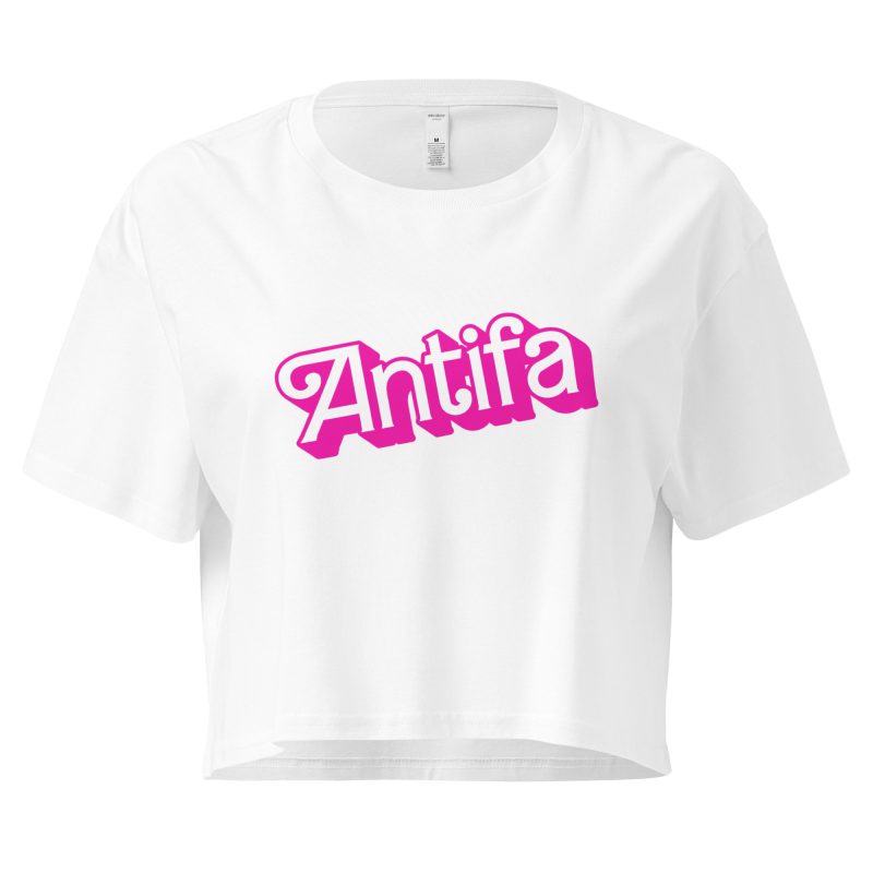 Antifa Barbie Women’s Crop Top