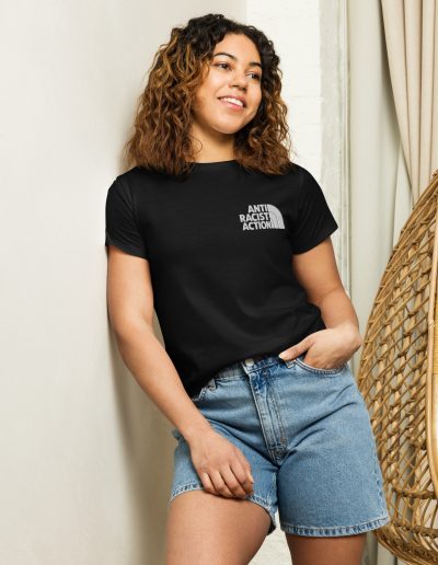 Antiracist Action Women’s High-waisted T-shirt