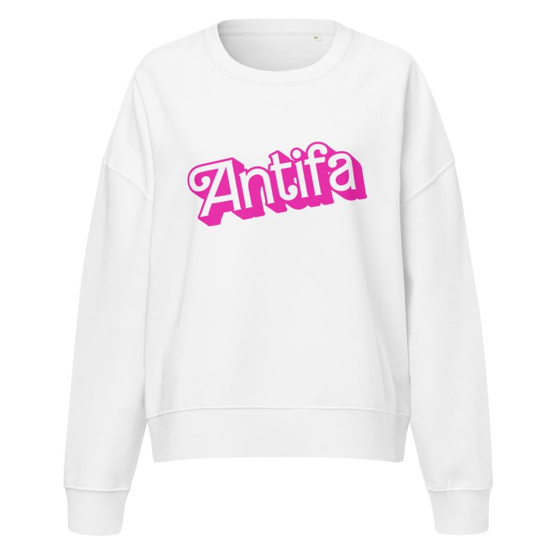 Antifa Barbie Women’s Organic Sweatshirt