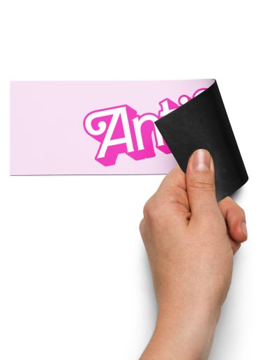 Antifa Barbie Car Magnet