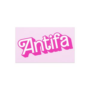 Antifa Barbie Car Magnet
