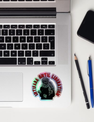 Intifada Until Liberation Holographic Stickers