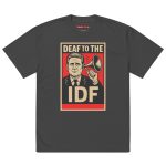 Keir Starmer Deaf To The IDF Oversized Faded T-shirt