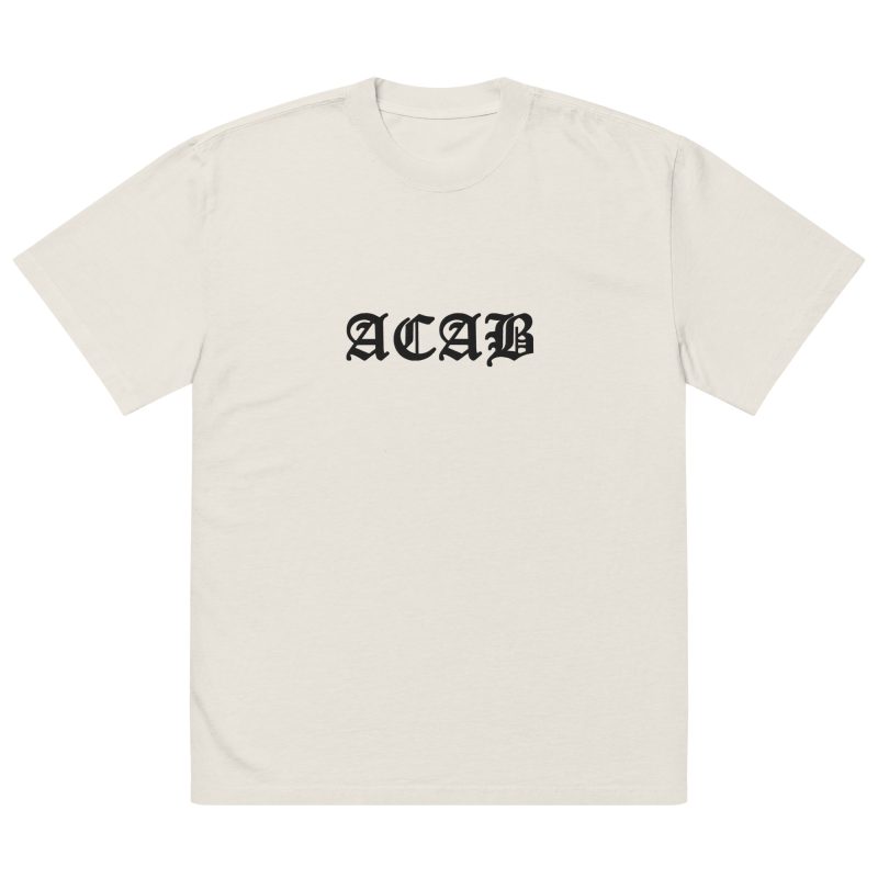 ACAB Oversized Faded T-shirt