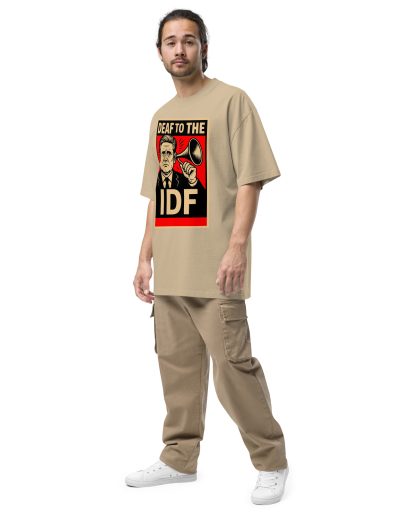 Keir Starmer Deaf To The IDF Oversized Faded T-shirt