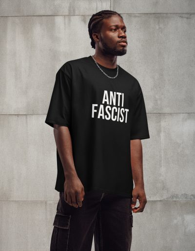 Antifascist Oversized T-shirt