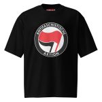 Antifaschistische Aktion Oversized T-shirt