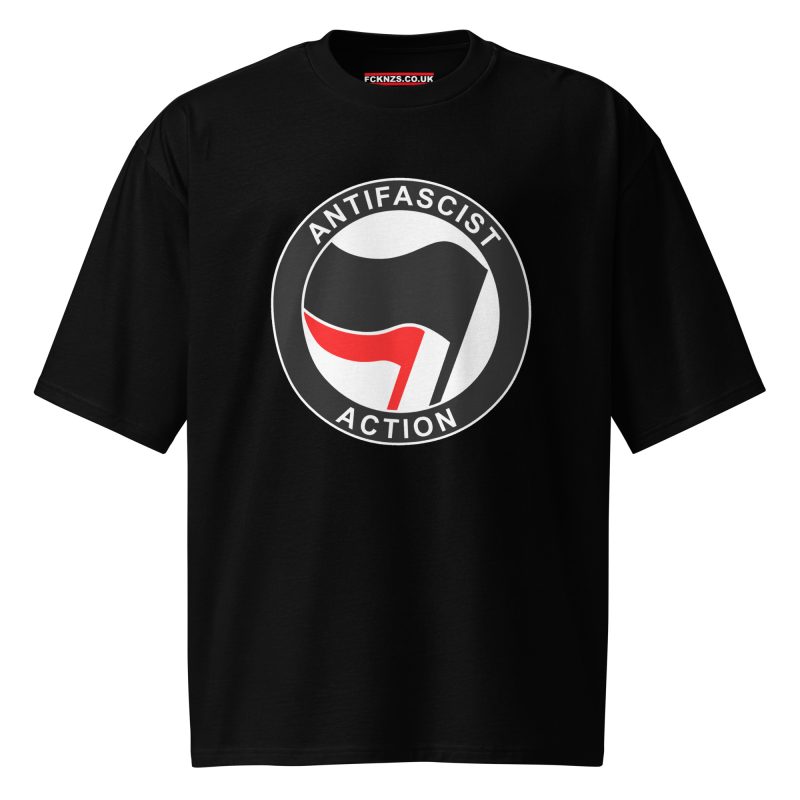 Antifascist Action Oversized T-shirt