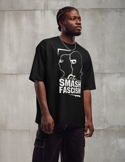 Smash Fascism Oversized T-shirt