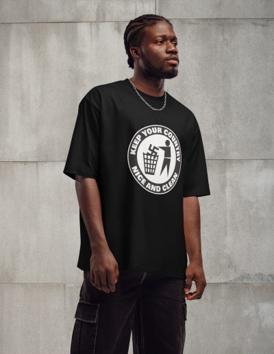 Keep Your Country Nice and Clean Oversized T-shirt