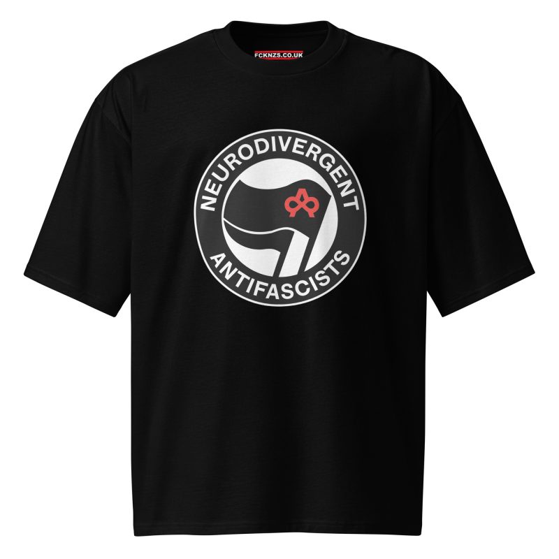 Neurodivergent Antifascists Oversized T-shirt