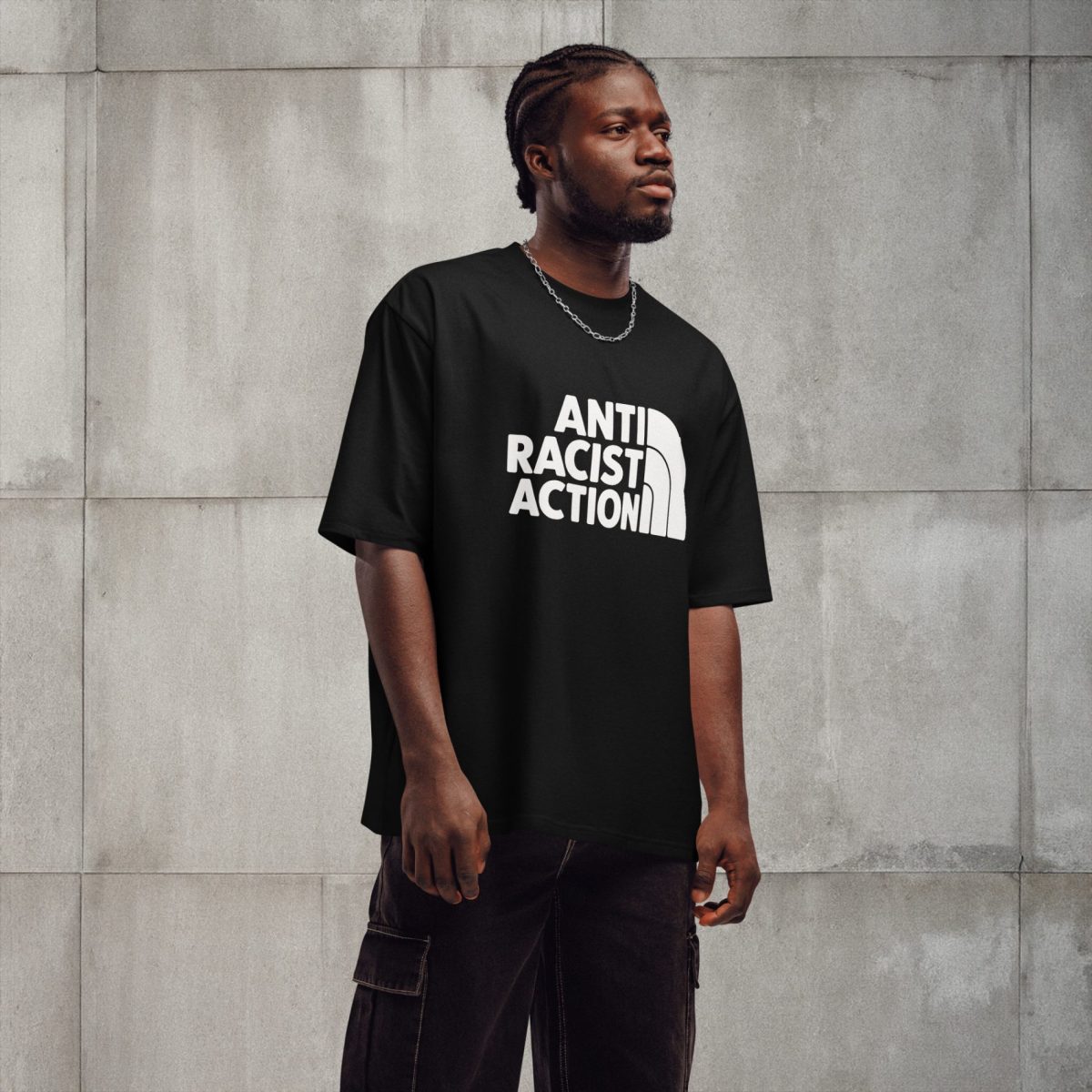 Antiracist Action Oversized T-shirt