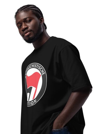 Antifaschistische Aktion Oversized T-shirt