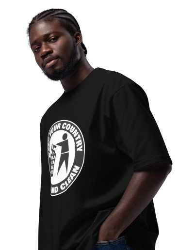Keep Your Country Nice and Clean Oversized T-shirt