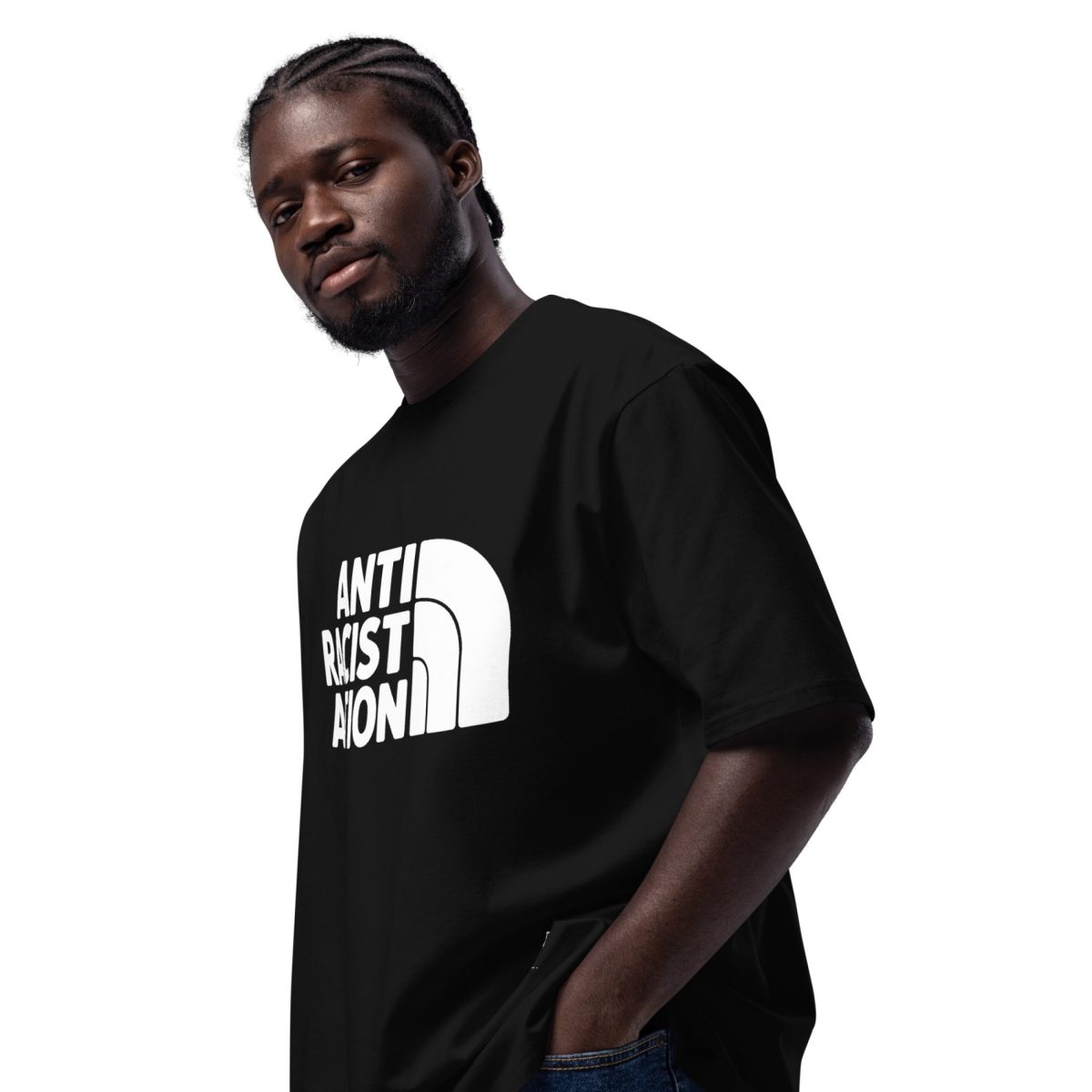 Antiracist Action Oversized T-shirt