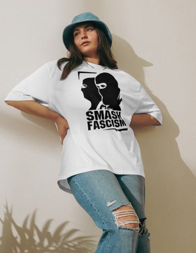 Smash Fascism Oversized T-shirt