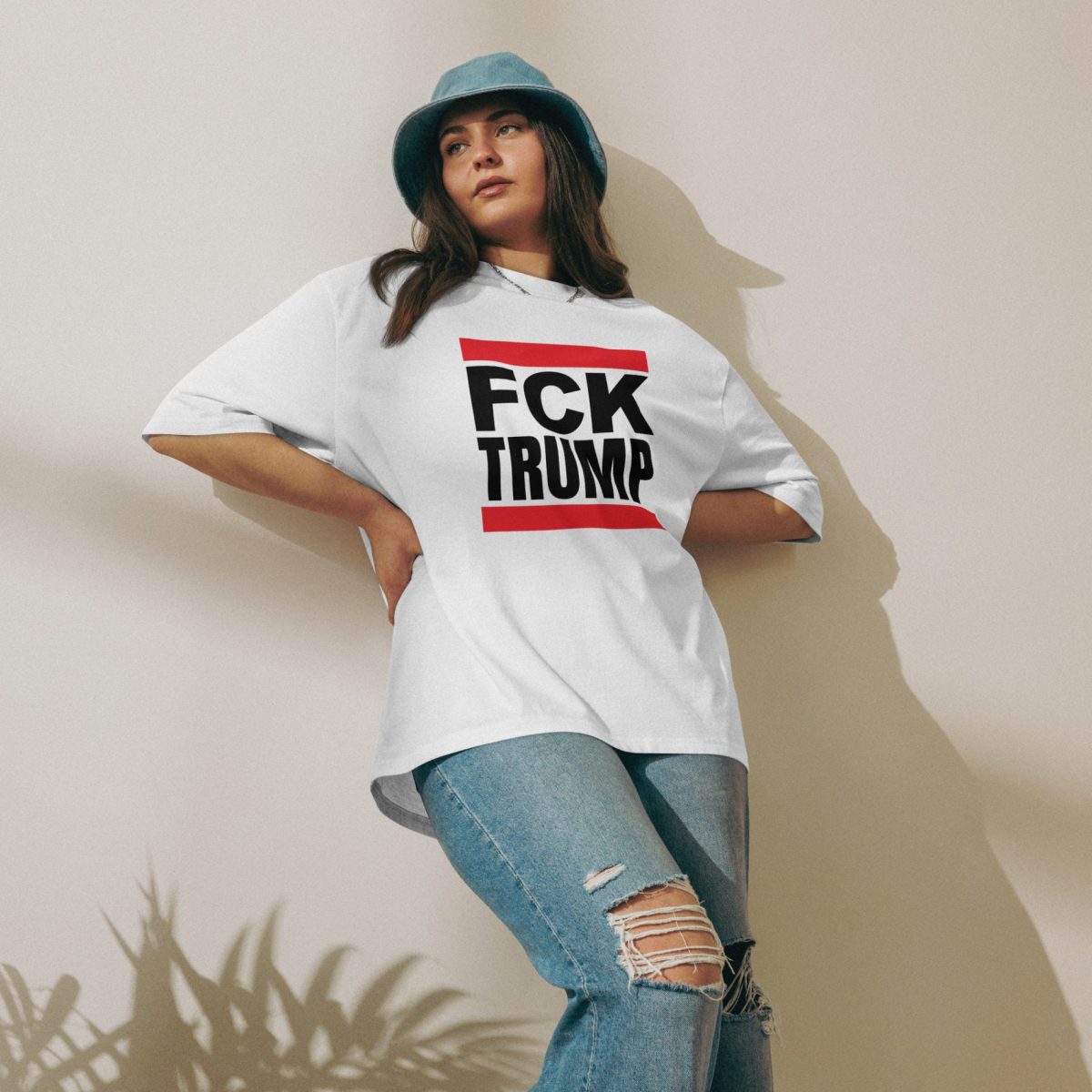 FCK TRUMP Oversized T-shirt