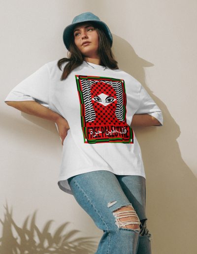 Free Palestine Oversized T-shirt