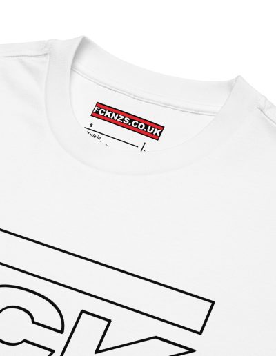 FCK NZS Outline Oversized T-shirt