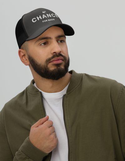No Chance for Nazis Trucker Cap