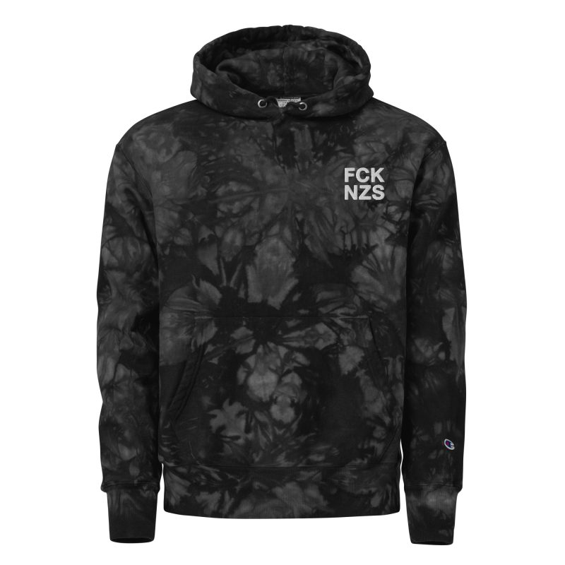 FCK NZS Bold Unisex Champion Tie-dye Hoodie