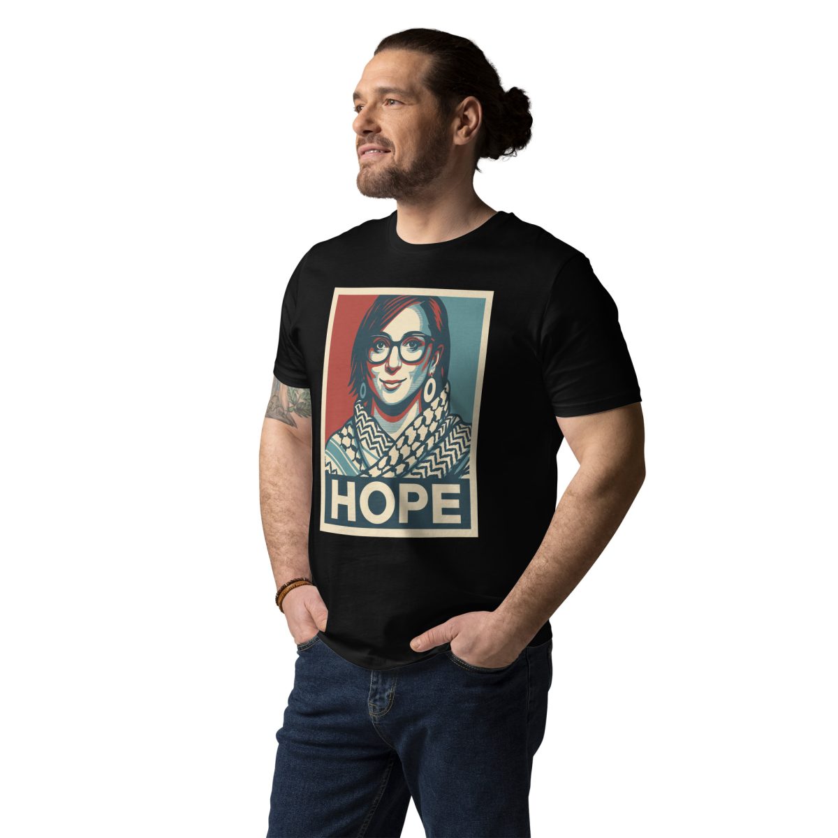 HOPE Francesca Albanese Unisex Organic T-shirt