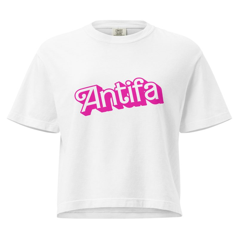 Antifa Barbie Women’s Boxy T-shirt