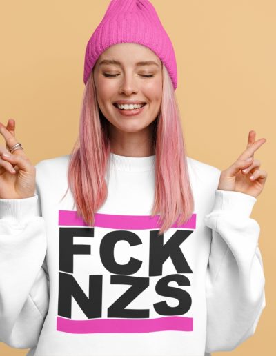 FCK NZS Pink Unisex Sweatshirt