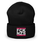 FCK NZS Pink Cuffed Beanie