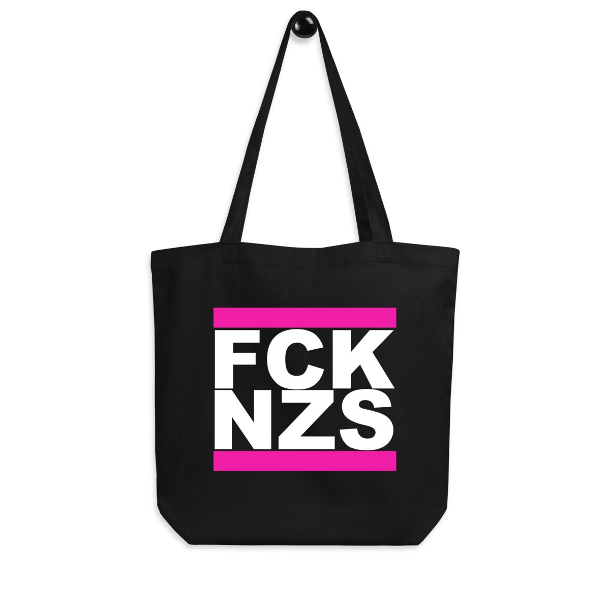 FCK NZS Pink Organic Tote Bag
