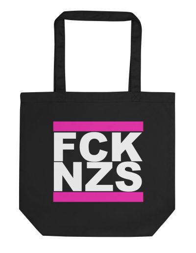 FCK NZS Pink Organic Tote Bag