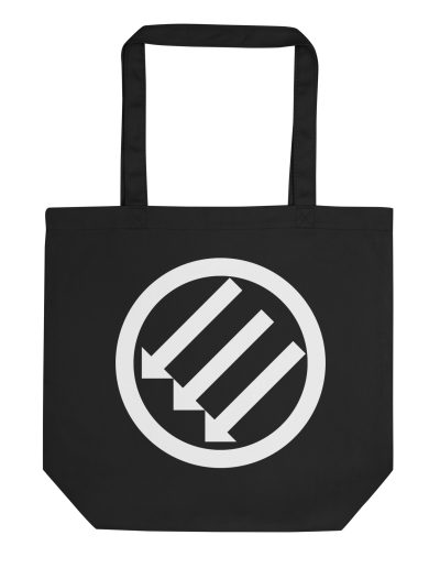 Iron Front Organic Tote Bag