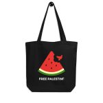 Free Palestine Watermelon Tote Bag