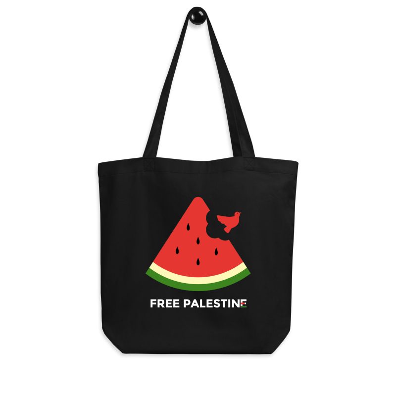 Free Palestine Watermelon Tote Bag