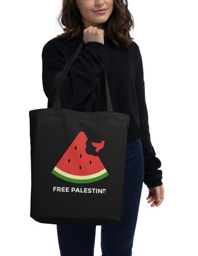 Free Palestine Watermelon Tote Bag