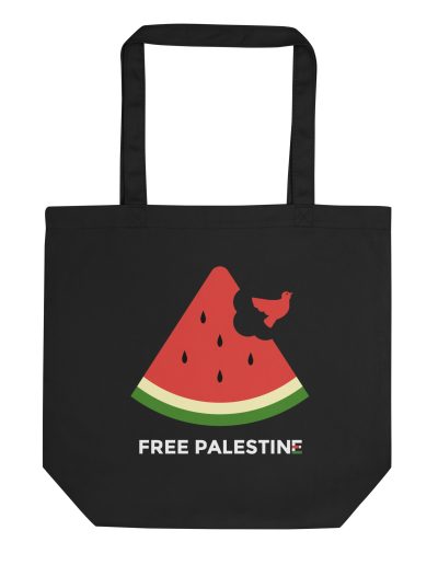Free Palestine Watermelon Tote Bag