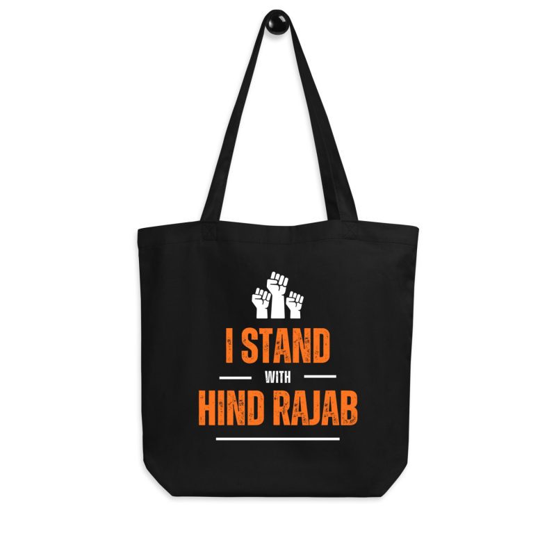 I Stand with Hind Rajab Organic Tote Bag