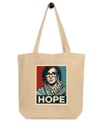 HOPE Francesca Albanese Organic Tote Bag
