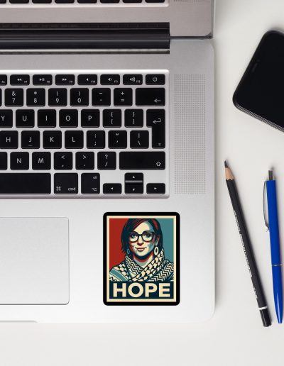 HOPE Francesca Albanese Kiss-Cut Stickers