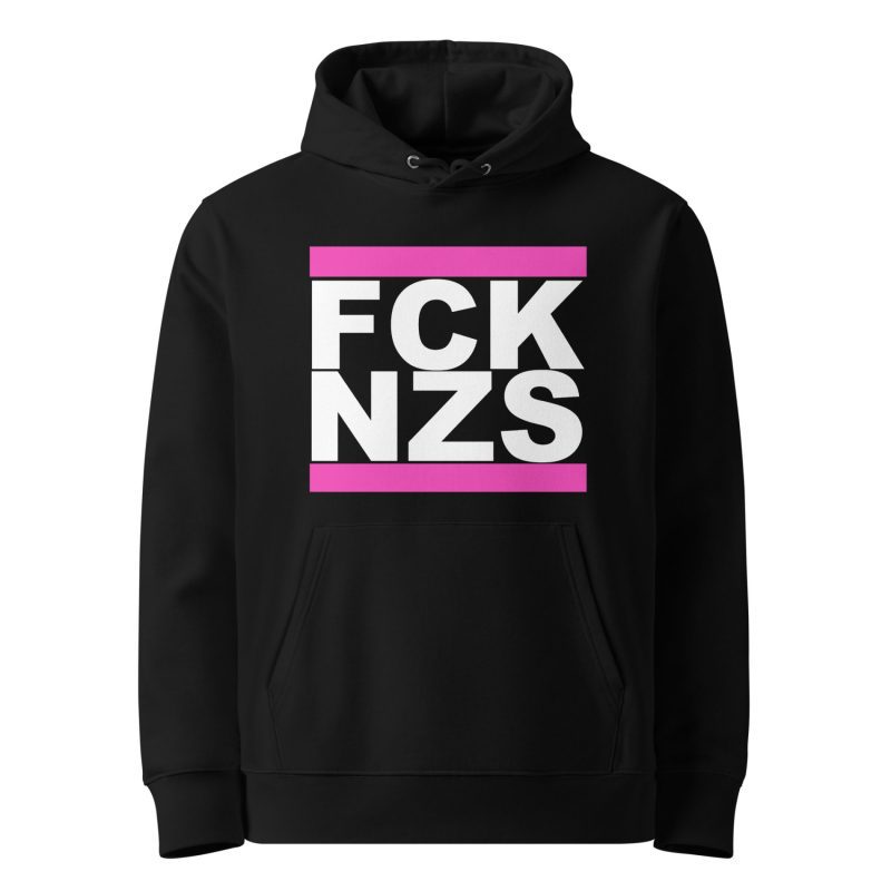 FCK NZS Pink Unisex Organic Hoodie