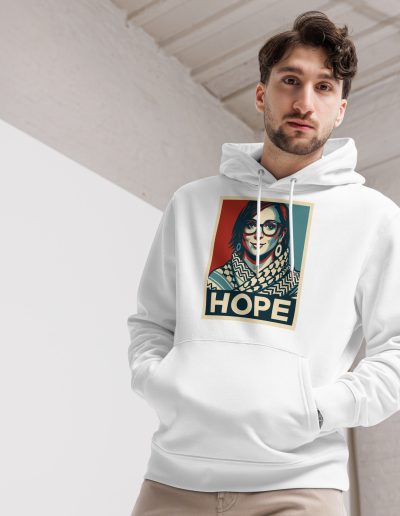 HOPE Francesca Albanese Unisex Organic Hoodie