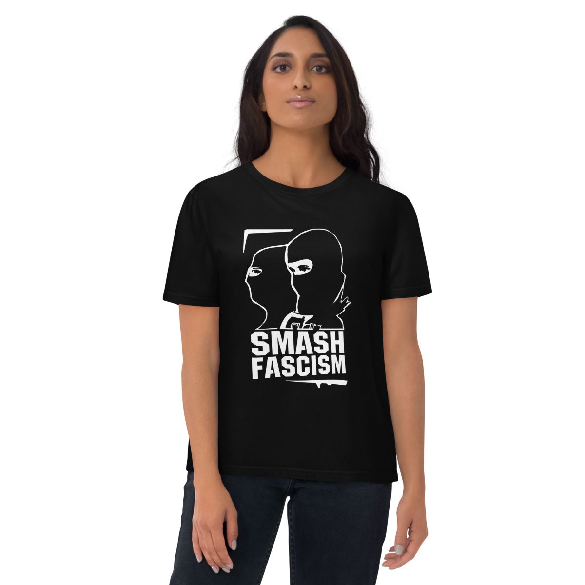 Smash Fascism Unisex Organic T-shirt