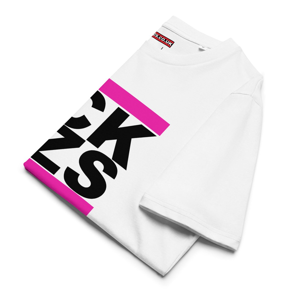 FCK NZS Pink Unisex Organic T-shirt