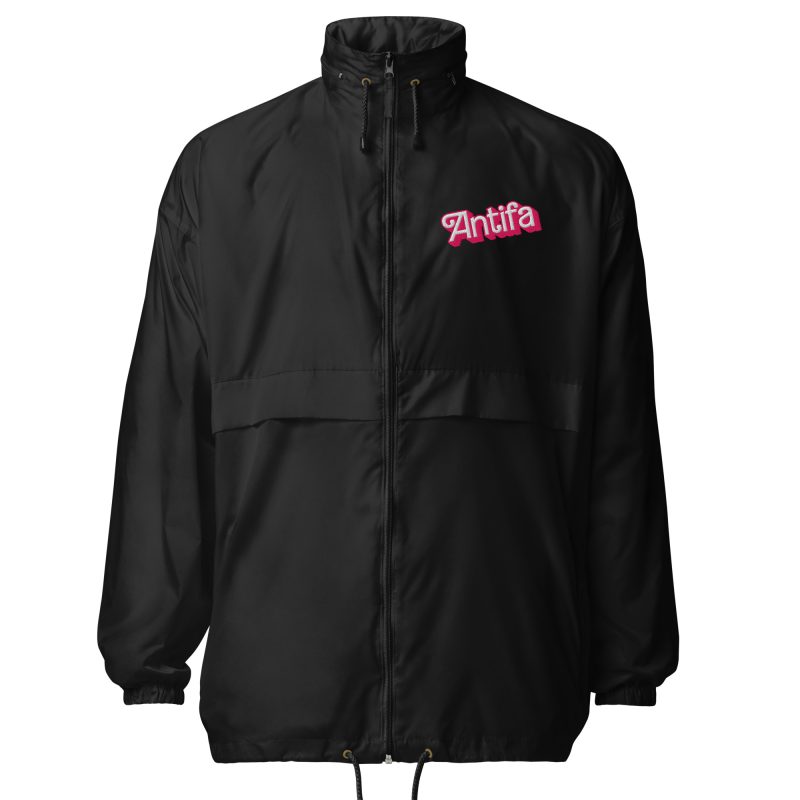 Antifa Barbie Unisex Windbreaker