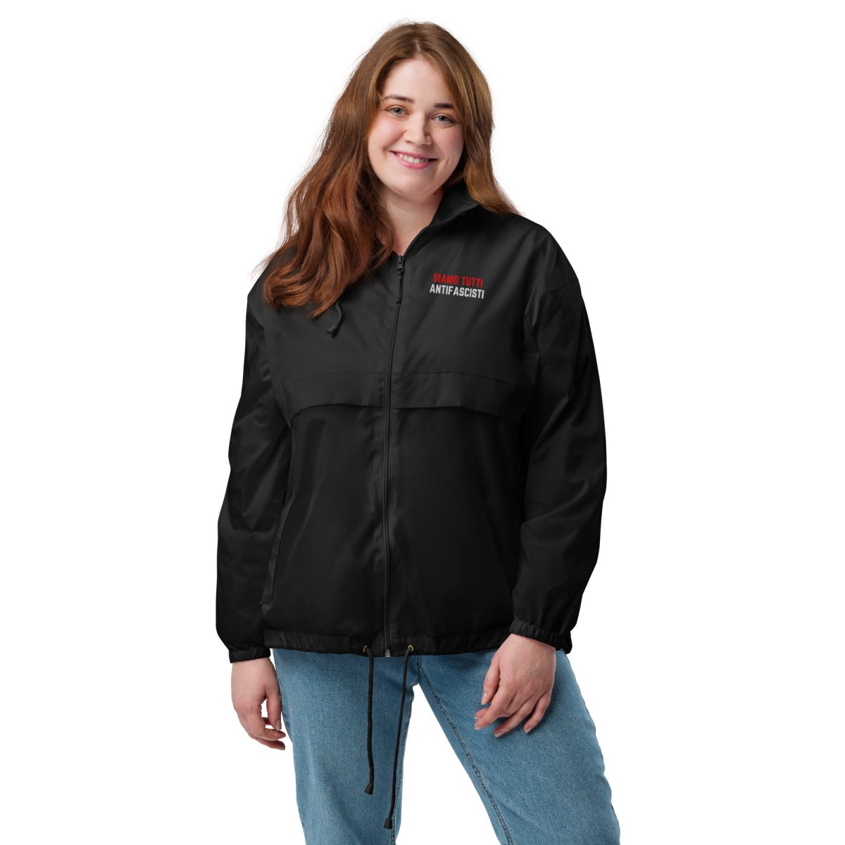 Siamo Tutti Antifascisti Unisex Windbreaker